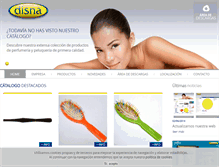 Tablet Screenshot of disna.es